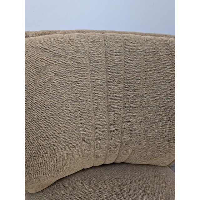 Vintage Club Armchair in Beige Fabric, 1960s For Sale - Image 3 of 15