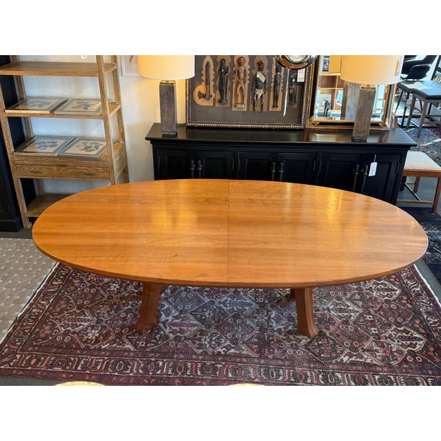 Design Plus Gallery presents a Custom Design Walnut Dining Table. The wide plank walnut has been crafted into a stunning...
