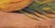 1940s Tropical Still Life With Green Pot and Ukulele in Oil on Wood Panel by N. Weber For Sale - Image 5 of 9