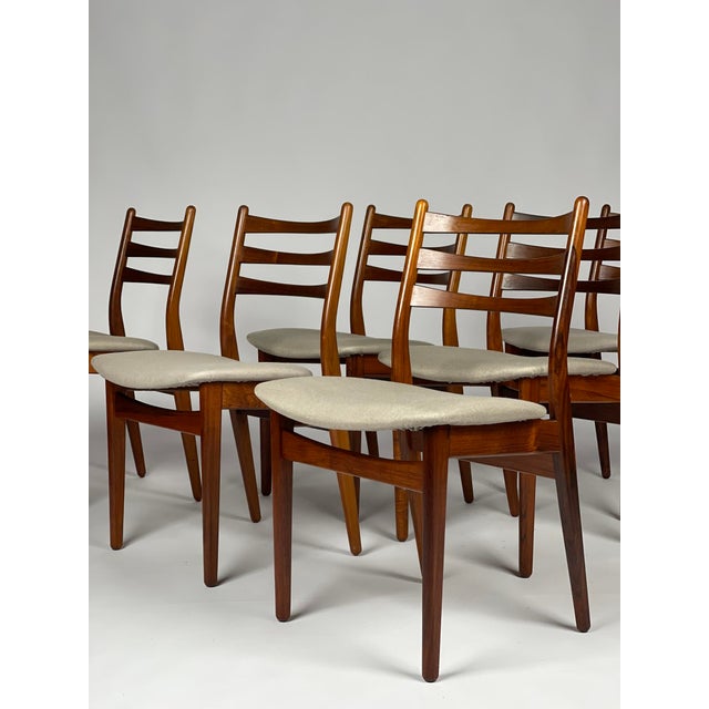 Danish Rosewood Chairs, 1960s, Set of 6 For Sale - Image 3 of 6