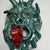 Green Ceramic Apotropaic Mask from Gennaro Condurso, Italy, 2010s For Sale - Image 4 of 8