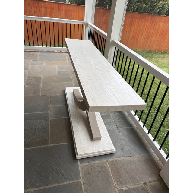 Ensemble Console Attributed to Maitland-Smith For Sale - Image 10 of 12