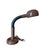 1970s Fagerhults Cobra Chocolate Brown Table Lamp For Sale - Image 9 of 13