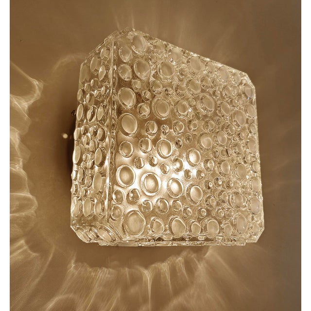 Vintage Bubble Glass Flush Mount from Erco, 1970s For Sale - Image 6 of 15