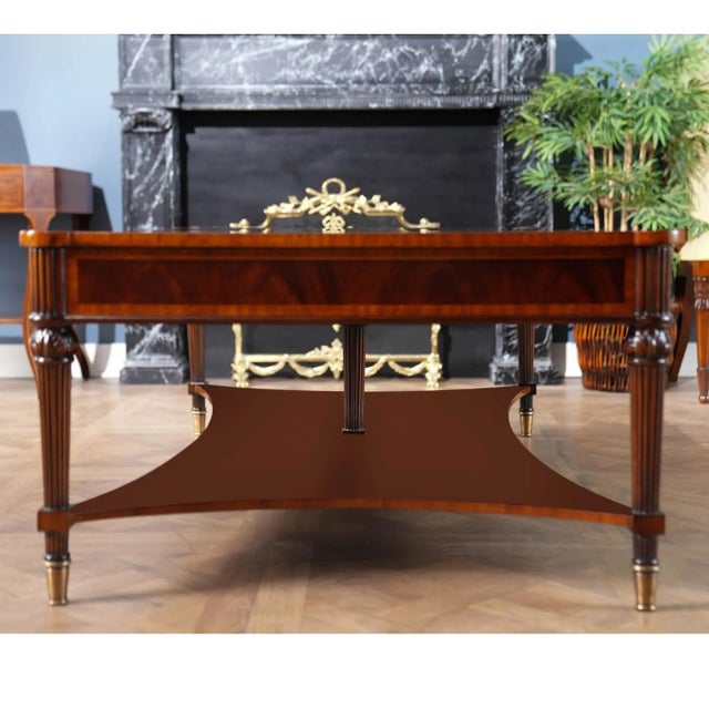 Wood Niagara Furniture Large Coffee Table For Sale - Image 7 of 8
