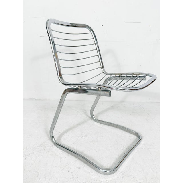 Sabrina Cantilever Chairs by Gastone Rinaldi for Rima, Italy, 1970s, Set of 4 For Sale - Image 15 of 18