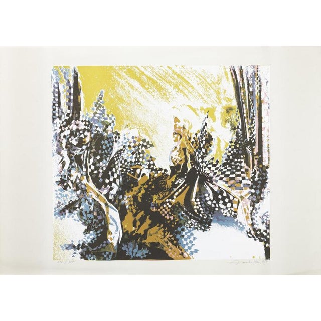 Amândio Silva, Composition, 1987, Screenprint For Sale - Image 6 of 6
