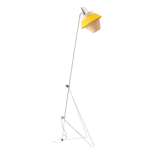 Floor Lamp by Josef Hůrka for Napako, 1950s For Sale