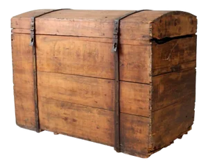Antique Wood Chest