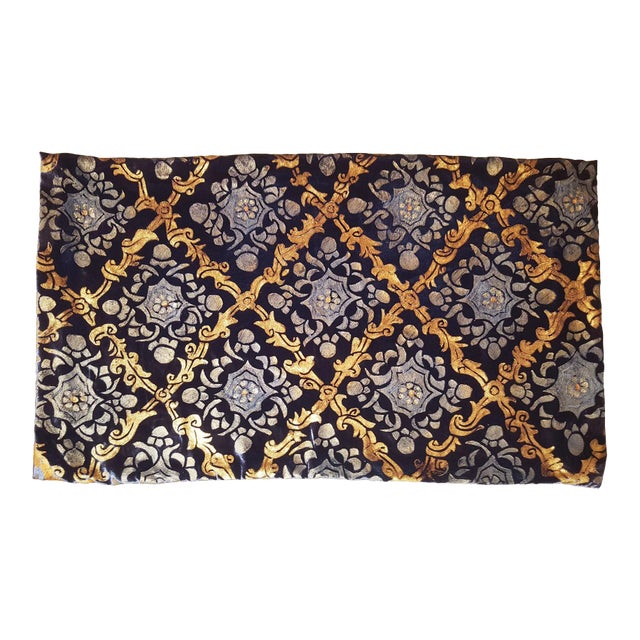 Shah Jhahan Silk Velvet Pillow Cover For Sale