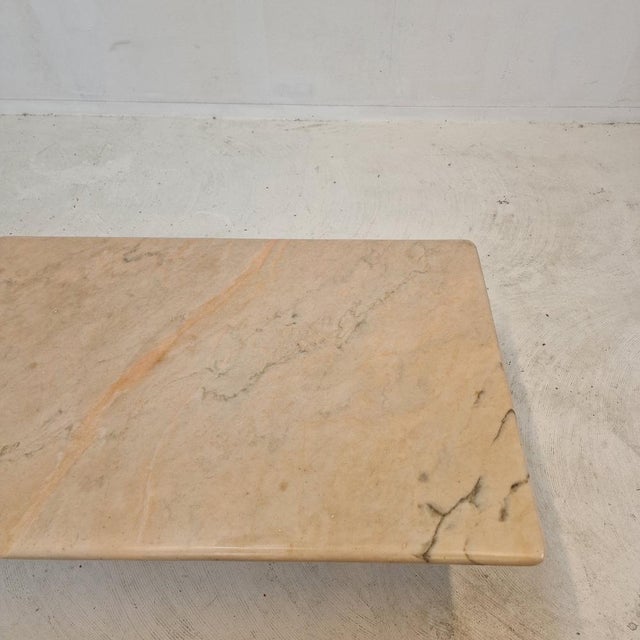 Italian Marble Coffee Table, 1980s For Sale - Image 10 of 18