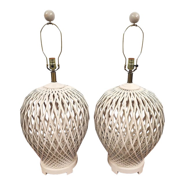 Morris Greenspan Table Lamps Pair For Sale