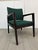 Ofs Brands Contemporary Green Upholstered Wood Armchairs, a Pair For Sale In San Francisco - Image 6 of 13