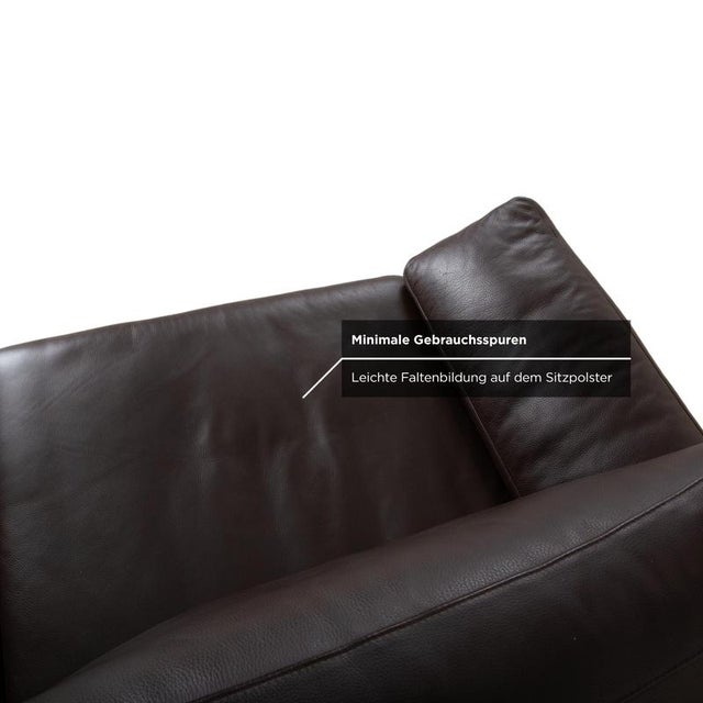 Animal Skin Three-Seater Sofas in Leather from Rolf Benz, Set of 2 For Sale - Image 7 of 14