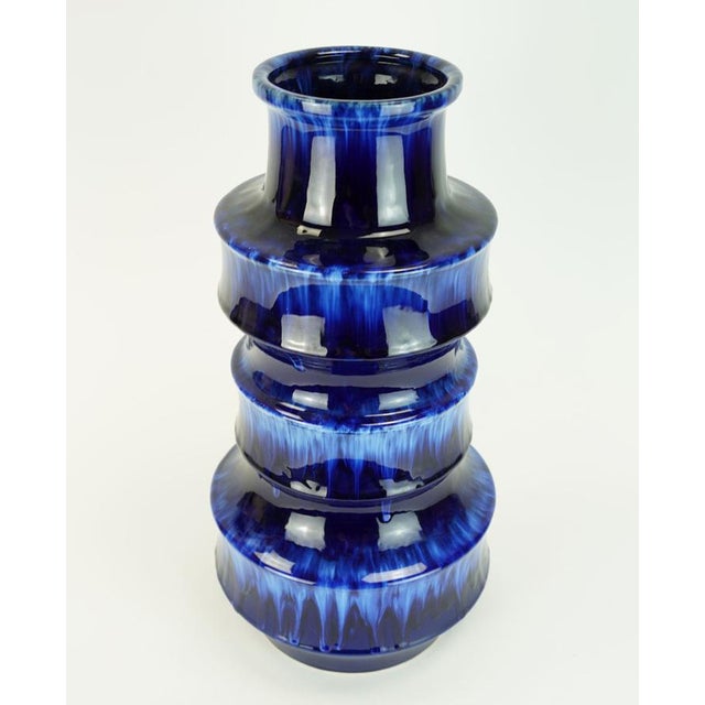 Ceramic Mid-Century Ceramic Model 267-38 Vase from Scheurich Keramik, 1960s For Sale - Image 7 of 11