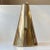 Metal Vintage Nautical Brass Megaphone Pendant Lamp, 1970s For Sale - Image 7 of 10