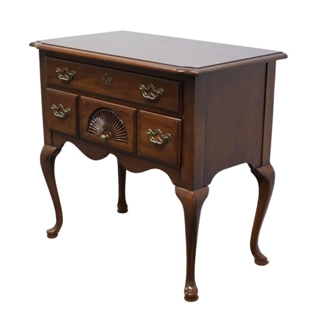 THOMASVILLE FURNITURE Collector's Cherry Traditional Style 32" Lowboy Chest 10131-720 30" High 32" Wide 18.25" Deep We...