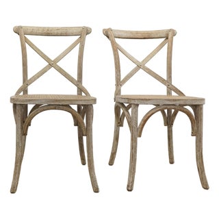 Rh Madeleine Dining Chairs (Set of 2) For Sale