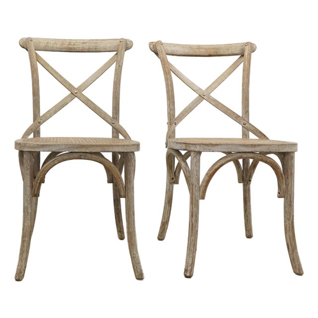 Rh Madeleine Dining Chairs (Set of 2) For Sale
