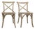Rh Madeleine Dining Chairs (Set of 2) For Sale