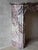 Antique Marble Trois Coquilles Fireplace in Violet de Villette For Sale - Image 16 of 18