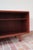 Teak Sideboard with Sliding Doors and Black Vinyl Top, 1970s For Sale - Image 11 of 18