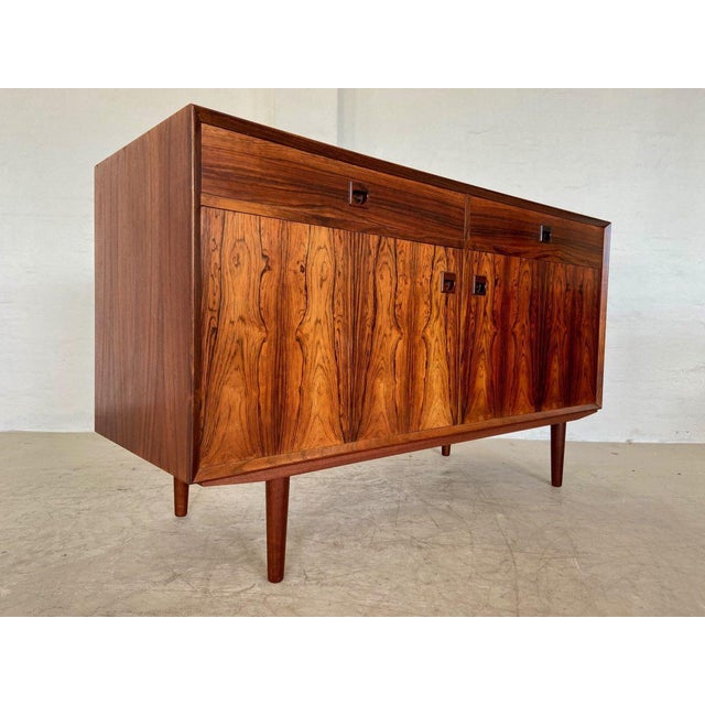 Contemporary Vintage Danish Rosewood Sideboards, 1960s, Set of 2 For Sale - Image 3 of 17