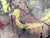 Late 20th Century Signed Abstract Painting by Dennis Sakelson - Acrylic on Cavas For Sale - Image 9 of 9