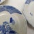 Late 20th Century Ko-Imari Landscapes – Japanese Vintage Blue and White Mame Plates Set of 7 For Sale - Image 10 of 12