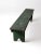 Antique Primitive Green Farmhouse Bench For Sale - Image 10 of 13
