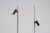 Gino Sarfatti Black Model 1055 Floor Lamps by Gino Sarfatti for Arteluce, Italy, 1955, Set of 2 For Sale - Image 4 of 17