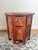 Late 20th Century Late 20th Century Anglo Indian Sheesham Carved Wood Side Table With Inlay For Sale - Image 5 of 12