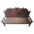 18th Century French Painted Wood Bench with High Back, 1750 For Sale - Image 11 of 11
