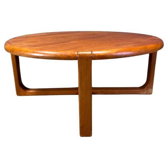 Mid-Century Scandinavian Teak Coffee Table, 1970s For Sale - Image 11 of 11