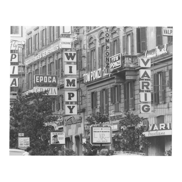 1970s via Veneto Rome Photograph by Don Ware For Sale