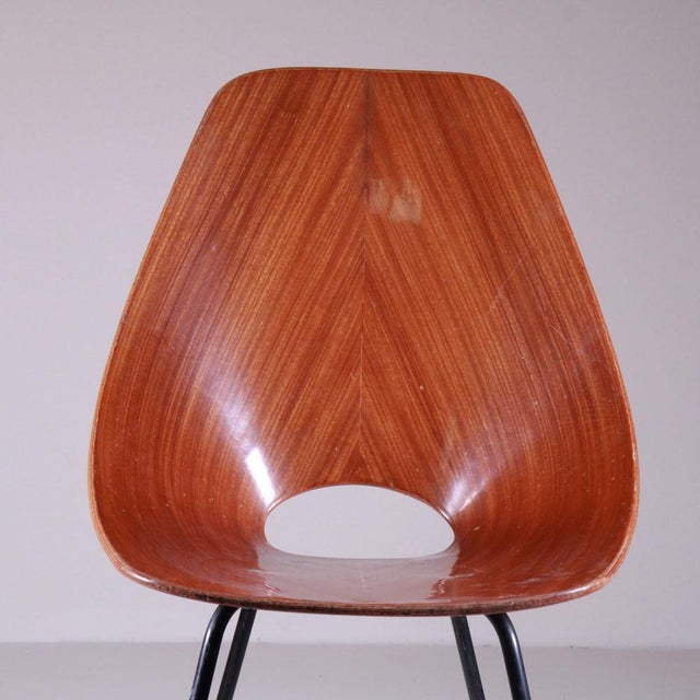 Medea Chairs by Vittorio Nobili for Fratelli Tagliabue, 1960s, Set of 10, in Good conditions. Designed 1950 to 1959 I have...