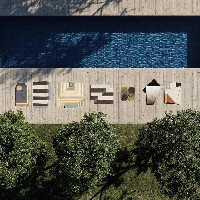 Rug #015 by TAPIS Studio For Sale - Image 4 of 5