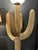 Brass 1970s Large Brass Saguaro Cactus Sculpture Lamp For Sale - Image 8 of 12