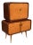 Mid-Century Bar Cabinet in Brazilian Rosewood With Mirrored & Glass Interior, Brazil, 1960s For Sale