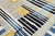 Abstract Geometric Hand-Knotted Wool Rug – Modern Moroccan Style 9x12 For Sale In New York - Image 6 of 11