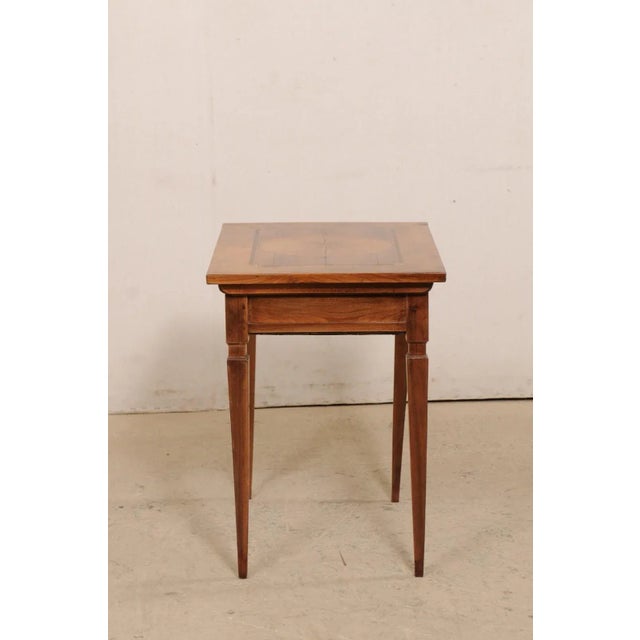 19th Century Italian Writing Desk with Sliding Top for Storage For Sale - Image 10 of 12