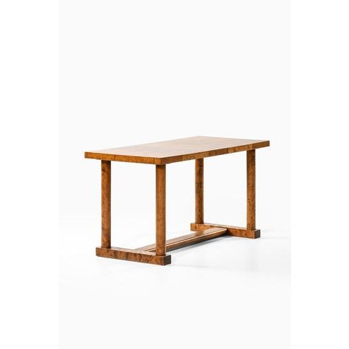 Library Table in Birch from Carl Malmsten, 1920s For Sale - Image 6 of 12