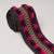 Traditional Sample - Schumacher Biyan Tape Trim In Raspberry For Sale - Image 3 of 4