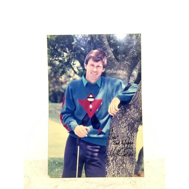 1990s Nick Faldo, 1990, Photograph, Board For Sale - Image 5 of 5