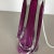 Glass Large Crystal Glass Pink Table Light from Val Saint Lambert, Belgium, 1960s For Sale - Image 7 of 17