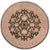 Classic Ziegler Jolie Dark.green/Tan Wool Round Rug - 8'10'' X 9'2'' For Sale - Image 9 of 9