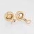 Modern Chopard Diamond Earrings Movable Day Night 18 Karat Yellow Gold Estate Jewellery - 2 Pieces For Sale - Image 3 of 4