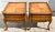 French Provincial Weiman Cherry End Tables Carved French Provincial Side Nightstand Pair 60s For Sale - Image 3 of 12