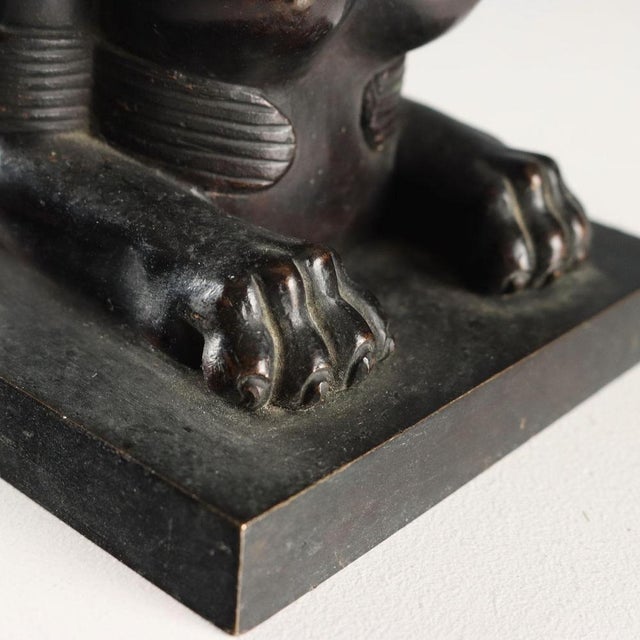 Sphinx in Bronze For Sale - Image 6 of 9