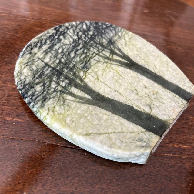 1970s 1970s Chinese Dream Stone, Greenery Meditation Stone For Sale - Image 5 of 6